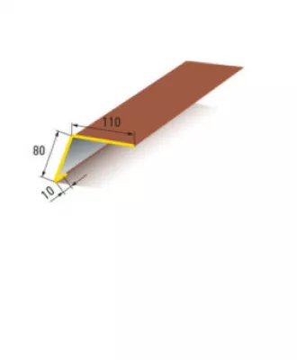 Odkvapové lemovanie RŠ: 25 cm